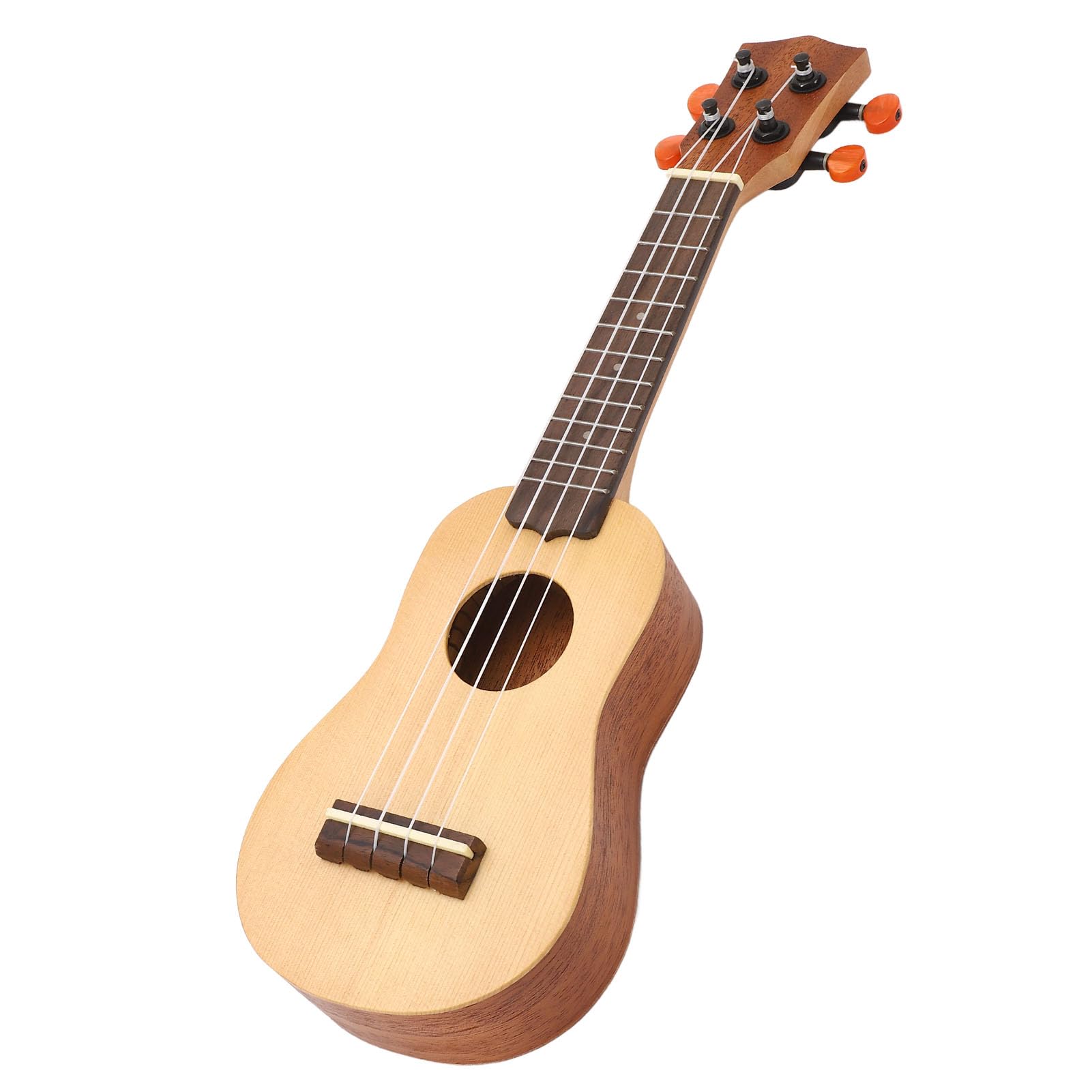 Yctze 16 Zoll Ukulele - Fichteholz 4 -Streichinstrument für Kinder und Erwachsene für Anfänger und Geschenkgeben
