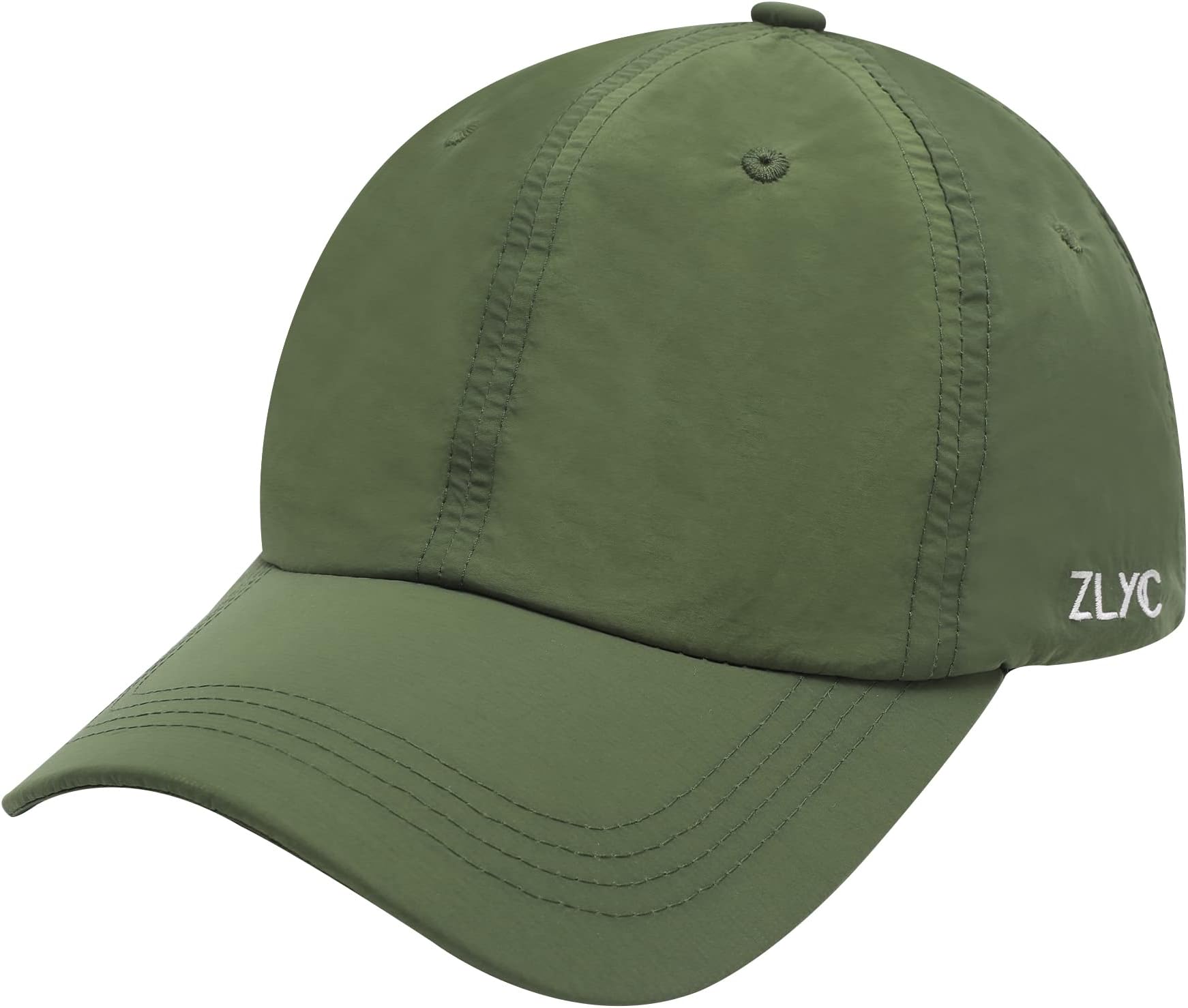 ZLYCQuick Dry Baseball Cap for Women Men Unstructured Sports Golf Tennis Hat