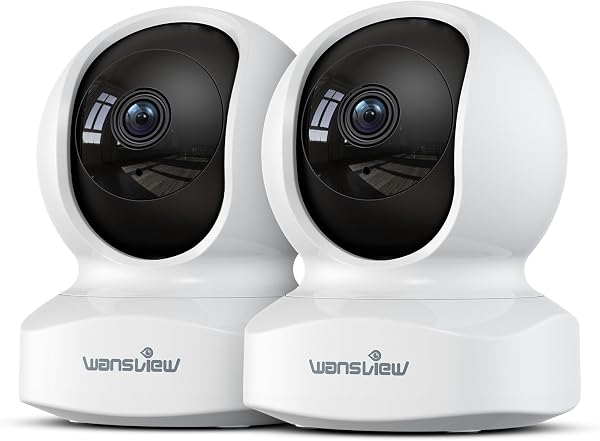 wansview Q5 Cámara de Vigilancia WiFi Interior 2K