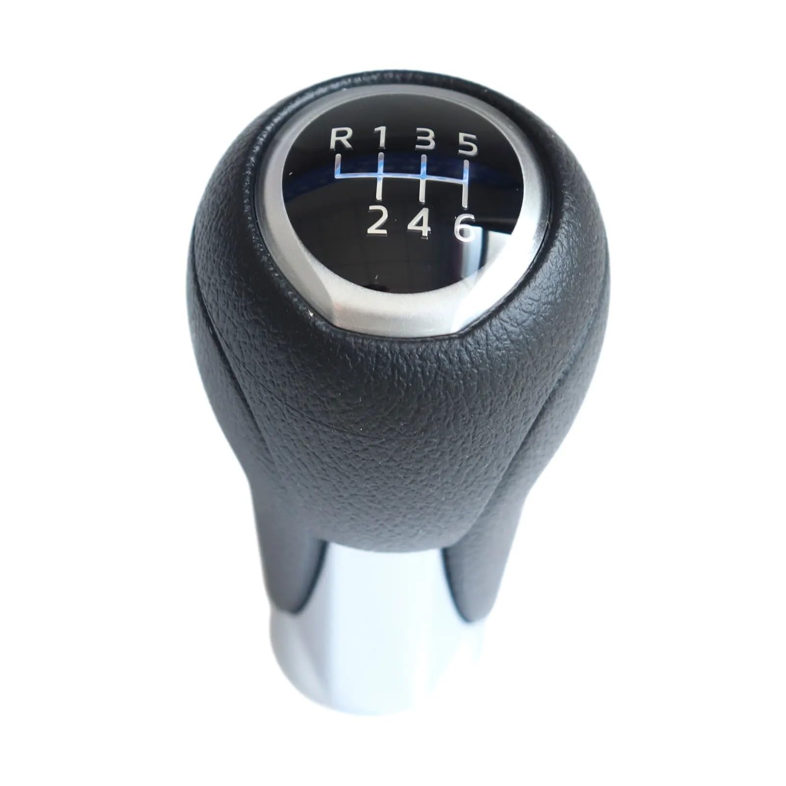 Mkgkacvcpt Black Manual Shifter Knob For Mazda 3 For Cx-5 2014-2017 Kd5346030a 6 Speed Car Manual Gear Shift Knob Shifter Lever Stick Leather
