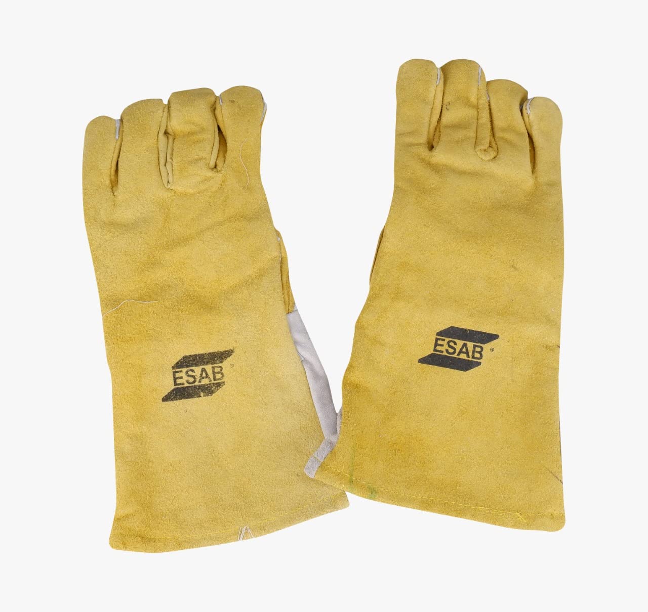 Buy Homdum Leather Hand Gloves Heat Resistant Industrial Hand