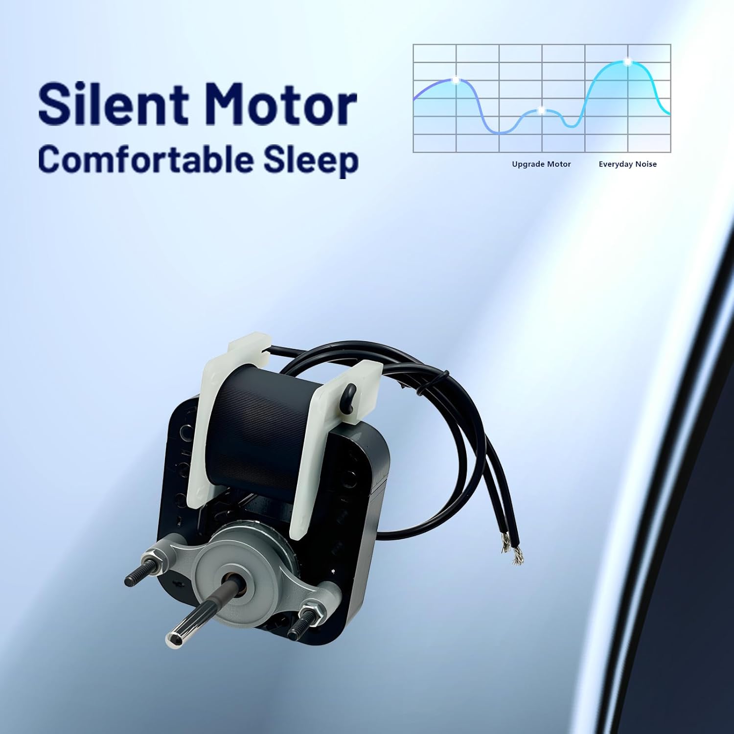 WP3-80411-103 3-80411-103 Evaporator Fan Motor Replacement for Refrigerators with Pure Copper Coils