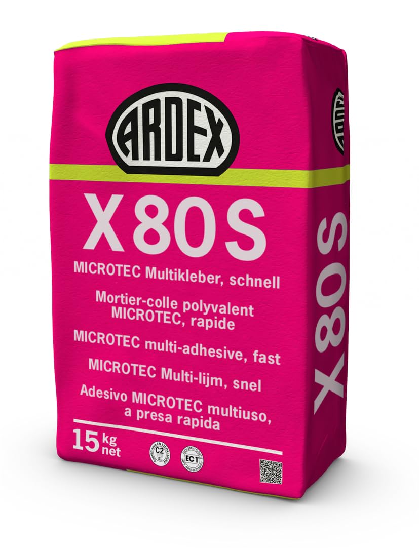 Ardex X 80 S MICROTEC Multikleber schnell 15 kg Fliesenkleber