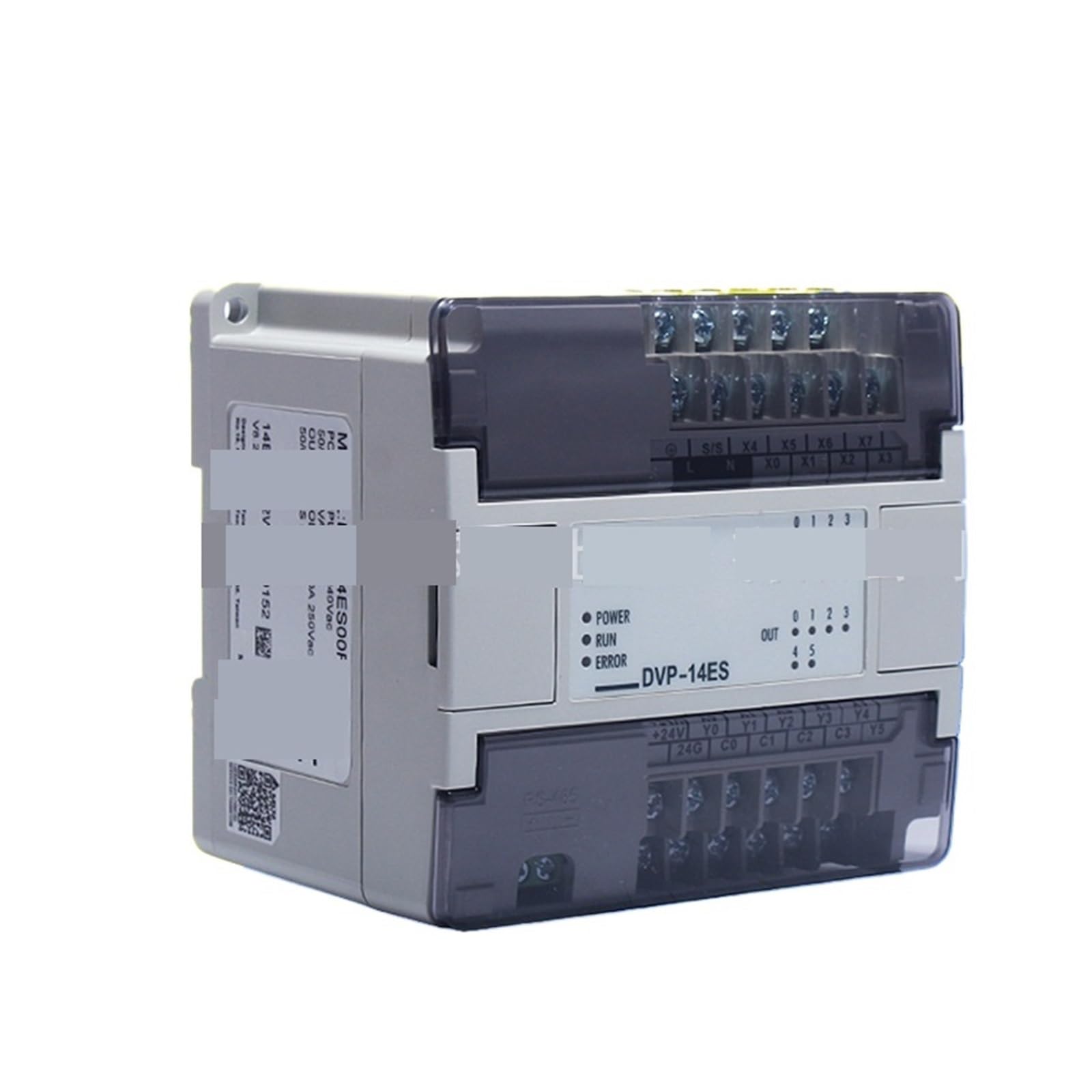 Programowalny sterownik PLC DVP24ES00T2 Oryginalny PLC 24-punktowe wyjście tranzystorowe hosta