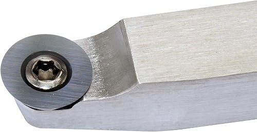 Miniatura 3 de Herramienta de carpintería con punta de carburo R12, acabadora de herramientas de torno de madera de carburo hecho de acero inoxidable con cortador