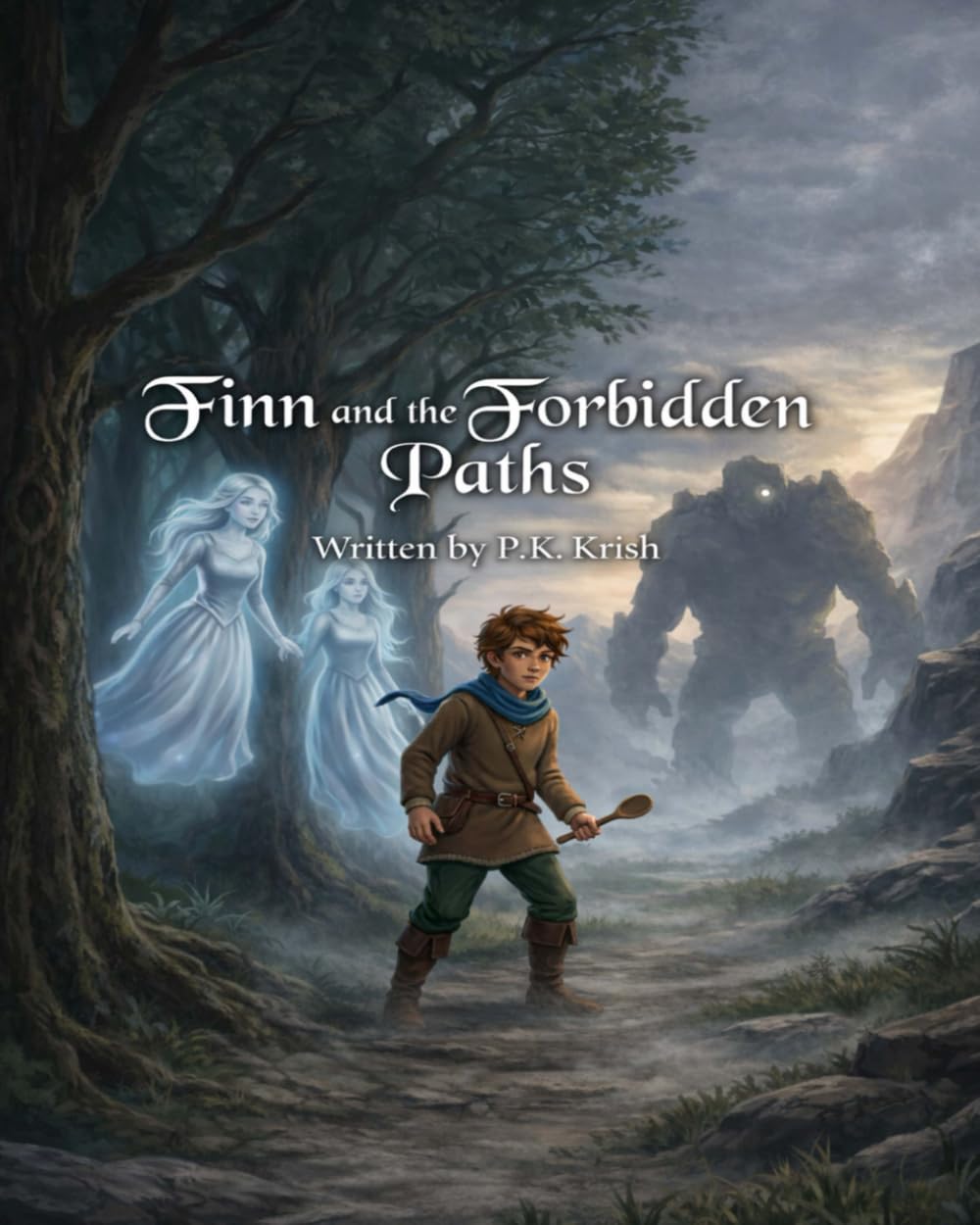 Finn and the Forbidden Paths By P.K.Krish: A Short Fantasy Adventure for Middle Grade Readers About Courage and the Magic of the Forest