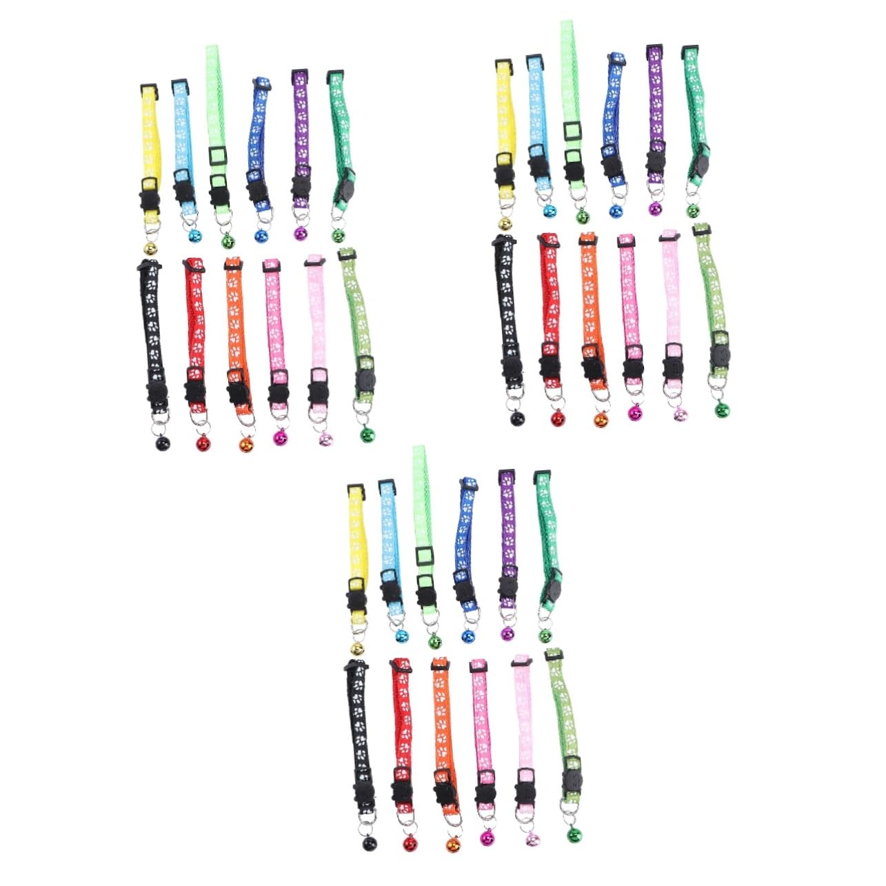 Beavorty 36pièces Collier Ajustable pour Animaux De Compagnie Collier Décoratif avec Détails Élégants pour Et Chiens