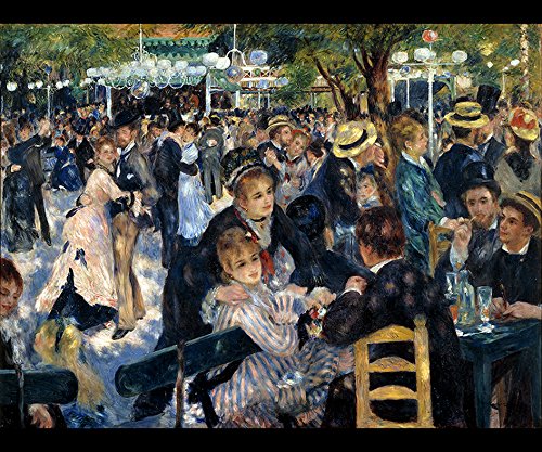 ロイヤルコペンハーゲン　ルノアール　陶板画　限定品ムーランドラギャレットの舞踏会 ロイヤルコペンハーゲン ルノアール 陶板画 限定品ムーランドラ