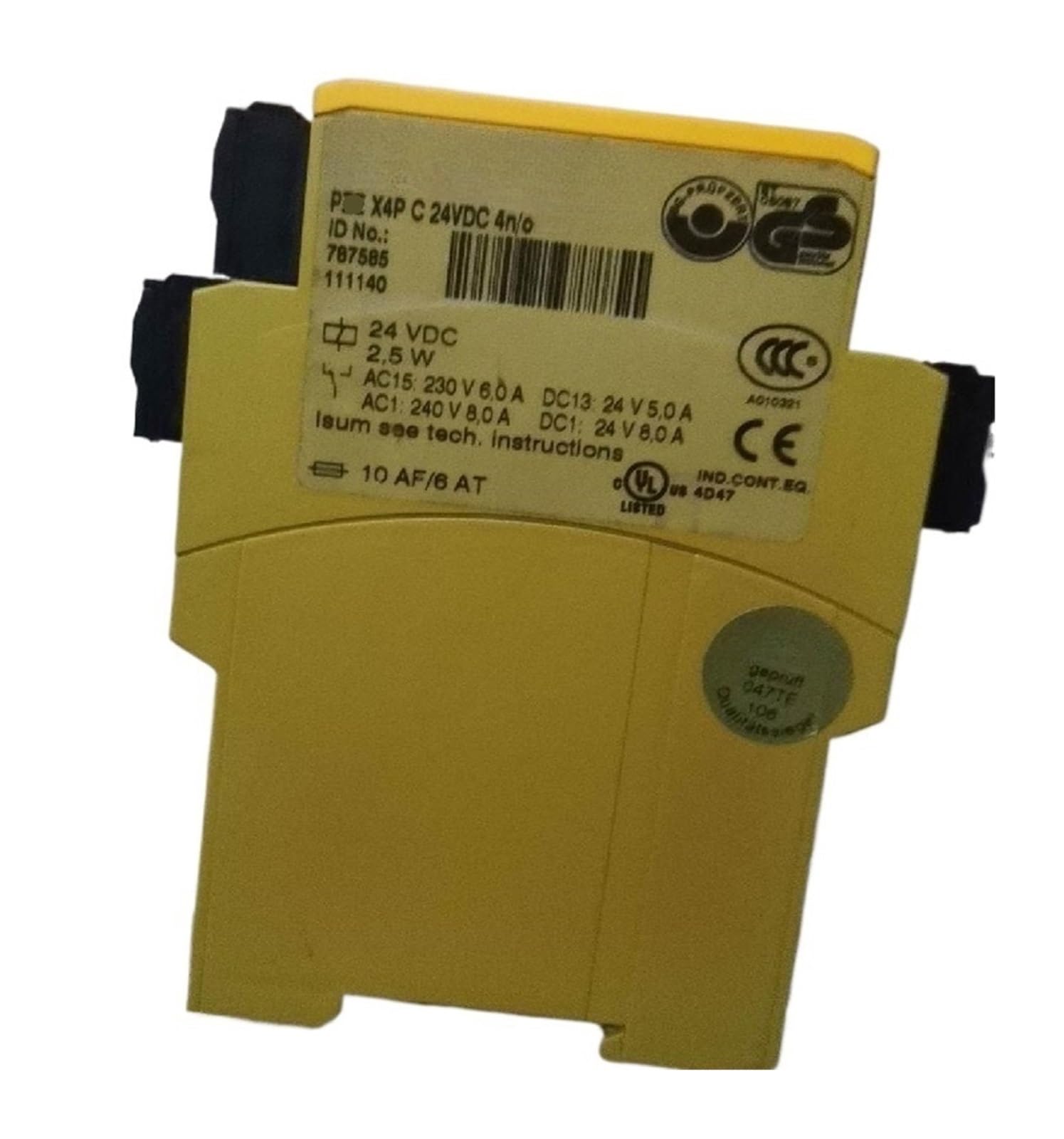 CJKXPZMH PZE X4P C 24VDC 4n/o 787585 Relay Control Module