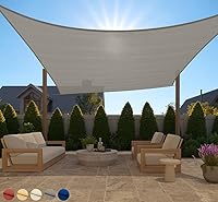 Vista 13 de GORILLA GRIP - Toldo parasol resistente, protección UV, resistente a la decoloración, desgarros y óxido, rectangular, con bordes curvos que bloquean