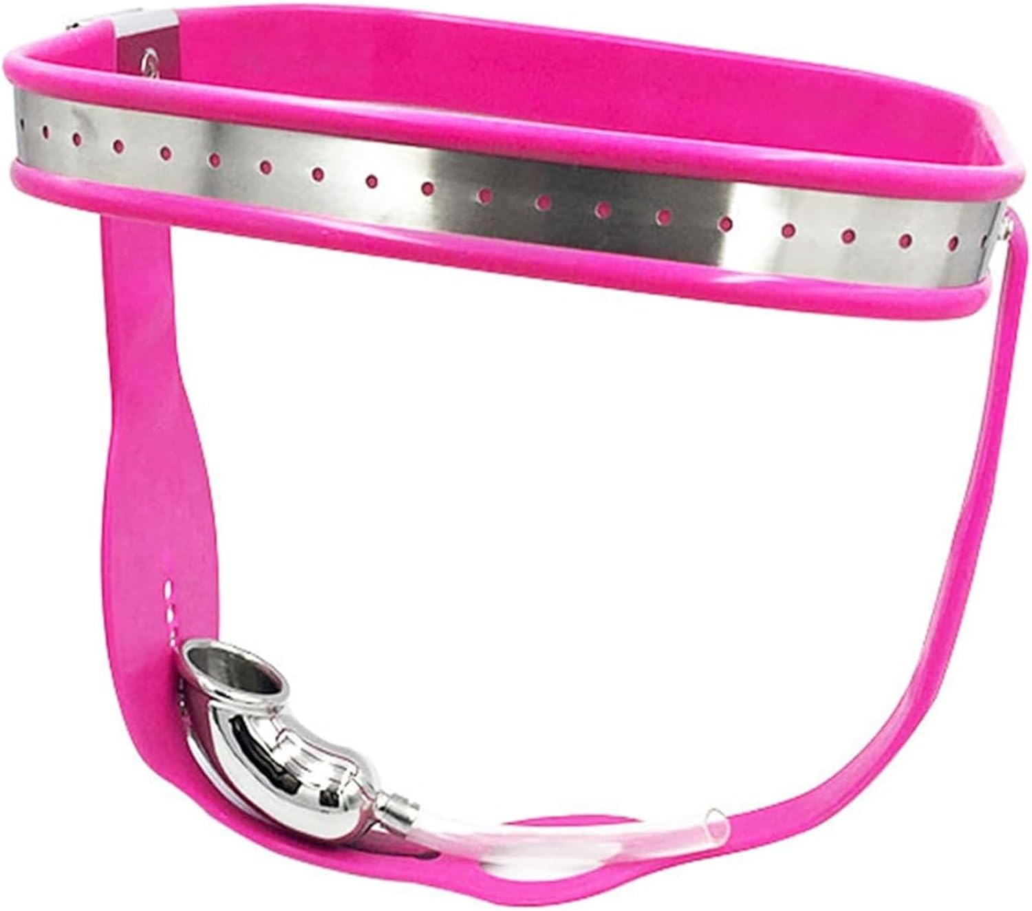 Chastity Belt for Men with Removable Butt Plug, Stainless Steel Chastity Device, Chastity Belt, SM Fetish Restraints, Extreme Cock cage Sex Toy for Men