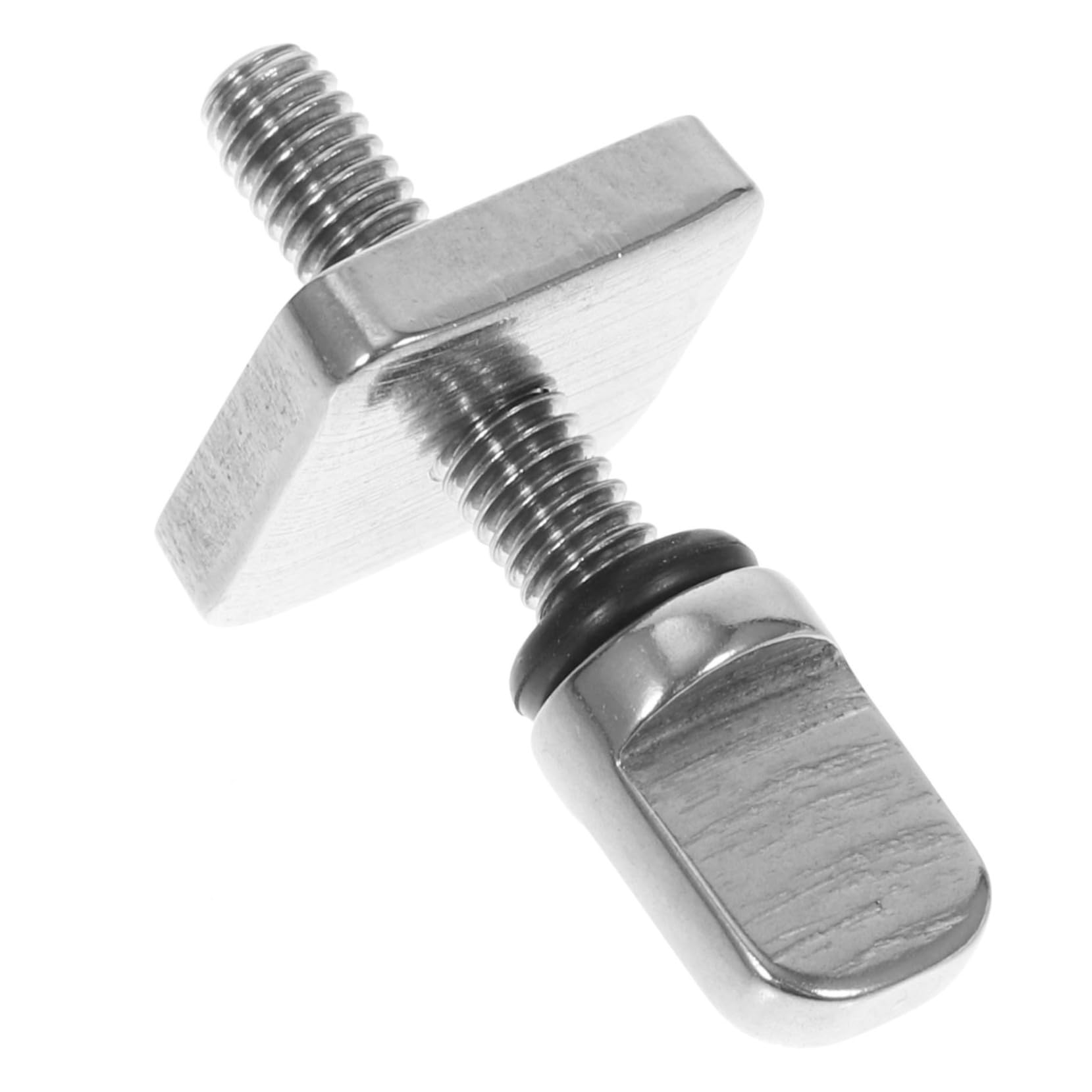 6 Pieces Surfboard Fin Screws, No Tool Stainless Steel Thumb Fin Screw for SUP Surf Longboard Paddleboard and BoardWorks SUP Center Fin Adapters Surfing Accessories