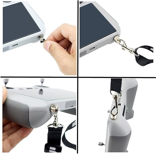 Miniatura 5 de Correa de hombro para el cuello Accesorios RC compatibles con DJI Mini 3 ProMavic 3AIR 22SMini 2 Control remoto con pantalla, Negro -