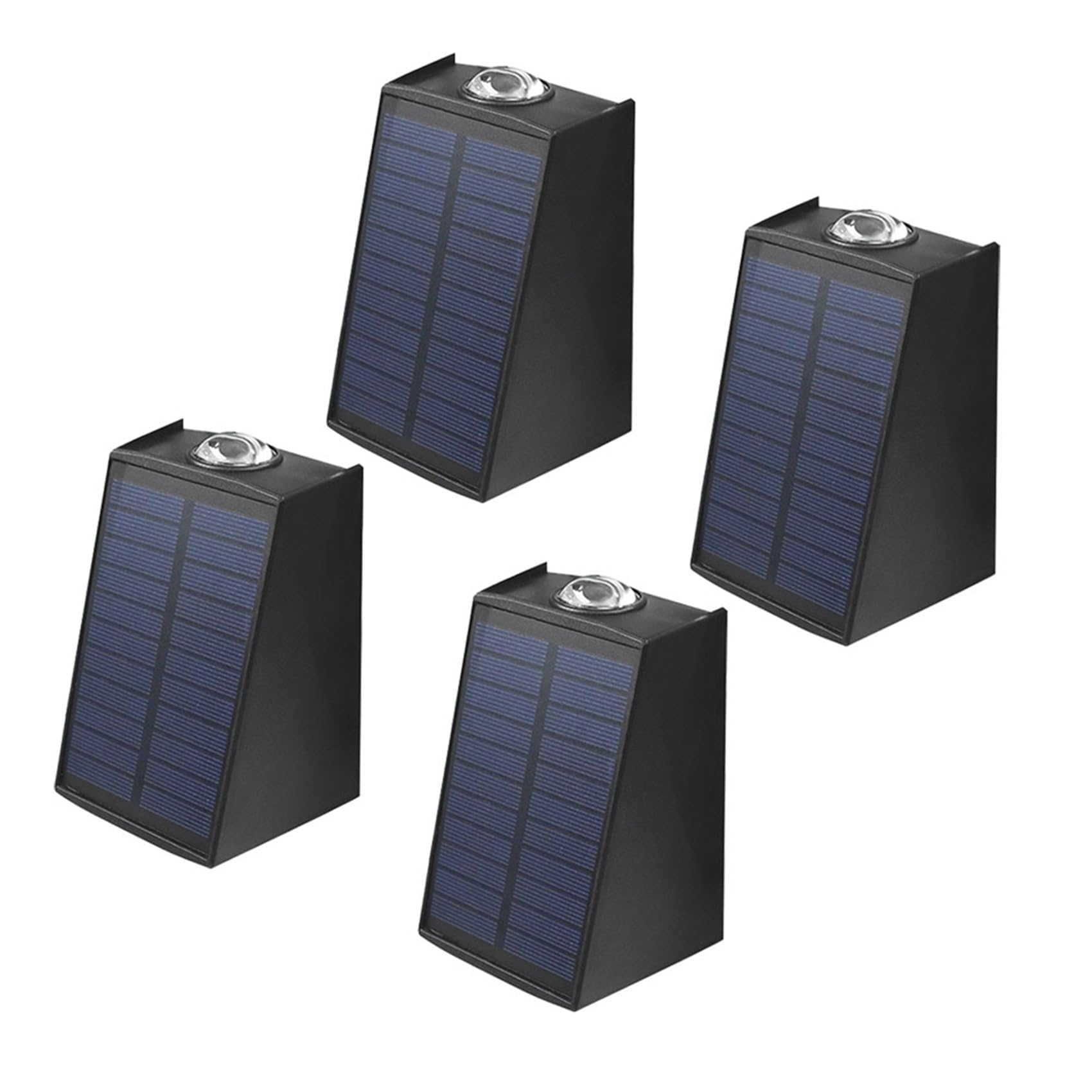Applique solaire extérieure 2 LED étanche pour sublimer vos murs extérieurs défraîchis en pack de 2