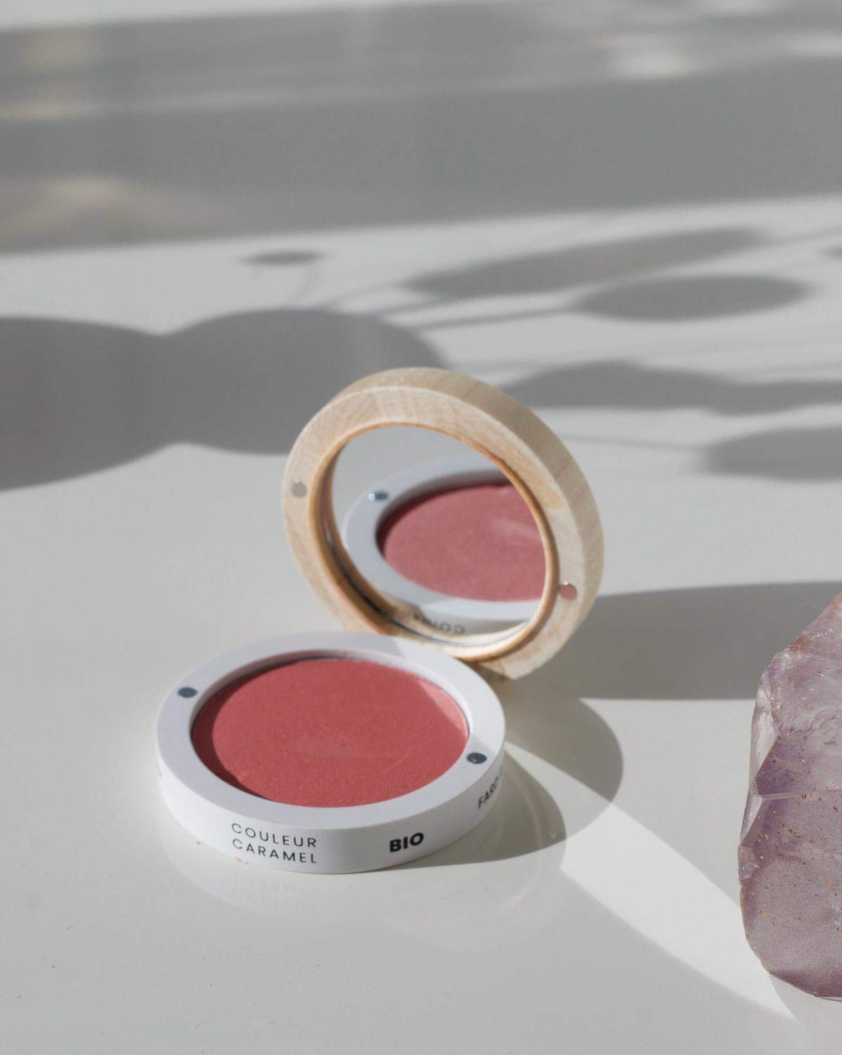 Couleur Caramel Maquillaje Blush Polvo 53 Light Pink 1Un 21 g