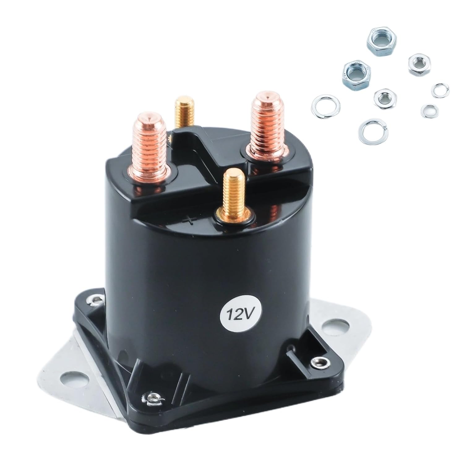 12V Starter Solenoid Relay for Club Car DS 1984-up & Precedent Gas Golf Carts 2004-up Replace LPL6003 1012275 1013609 240-20013 435-154 1117