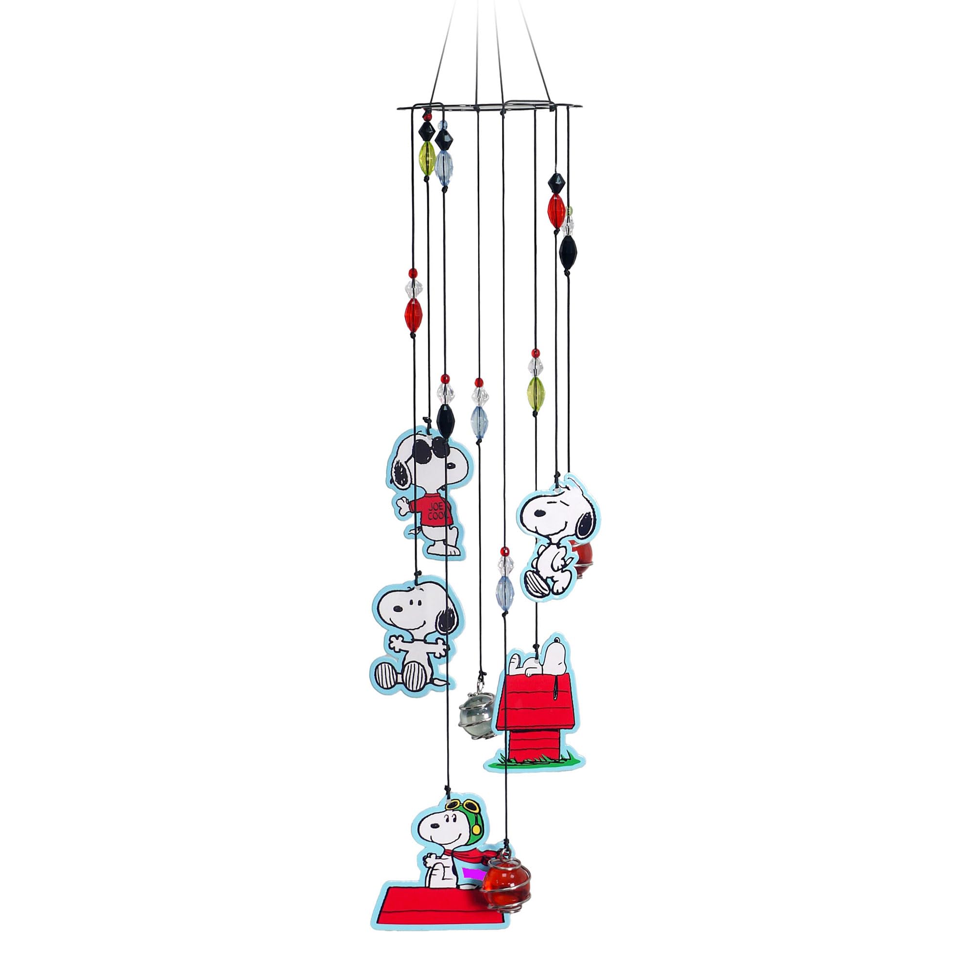 Spoontiques Snoopy Wind Chime - Garden Décor - Decorative Chimes for Yard and Garden Decoration