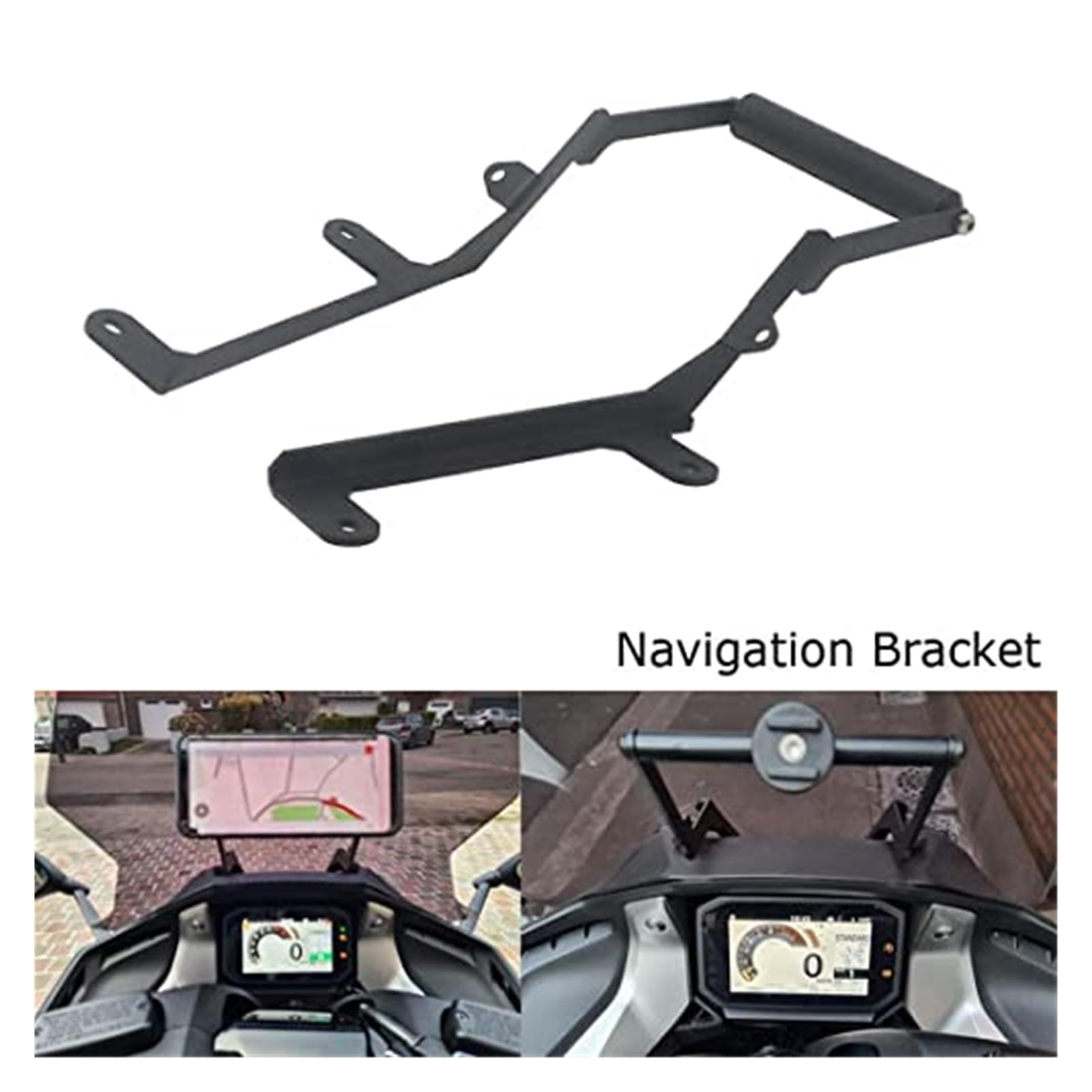 Per FORZA750 Per Forza 750 Motocicletta Navigazione Telefono Staffa GPS Supporto Telefono Moto Supporto Staffa Per Piastra Navigazione GPS Supporto piastra navigazione