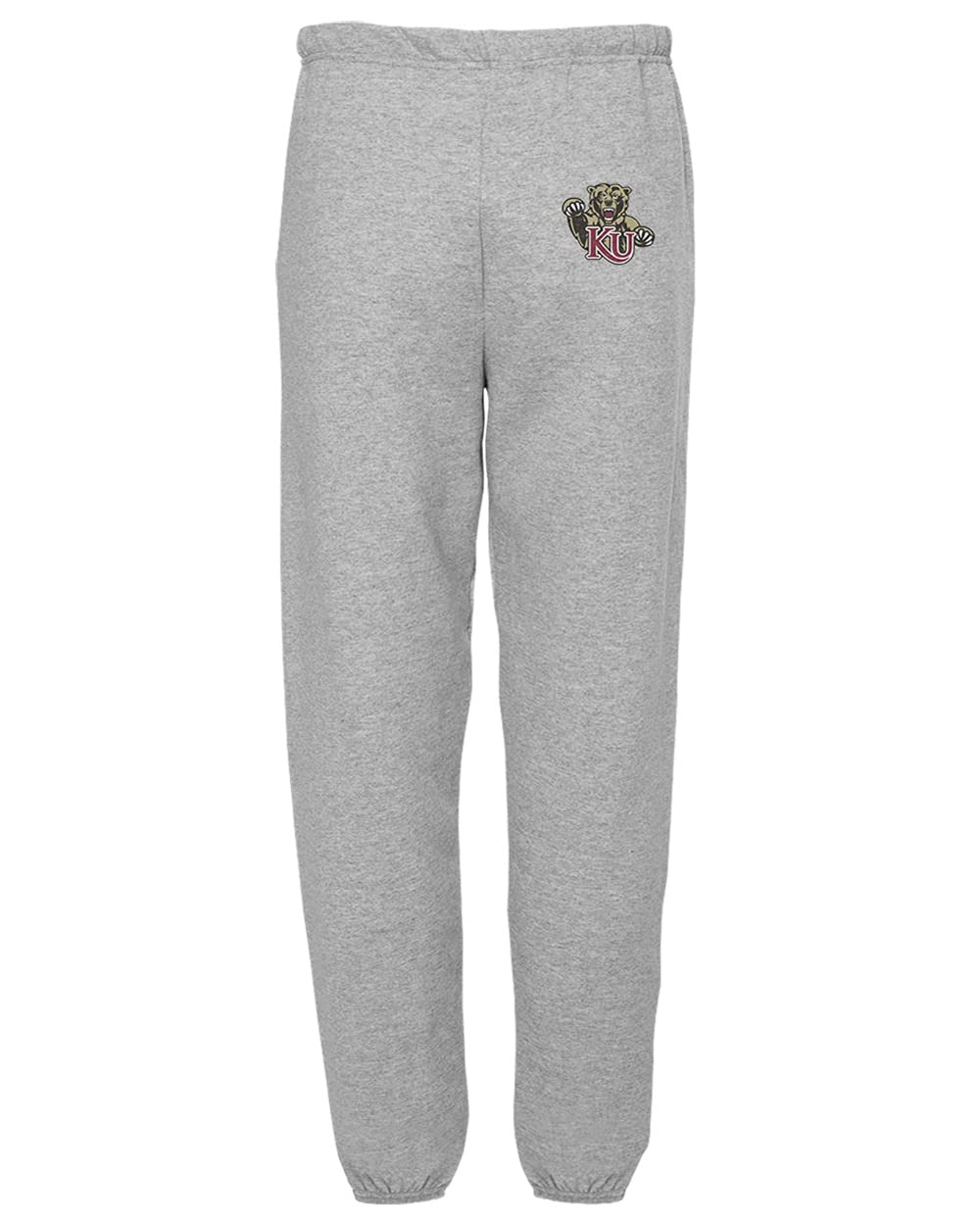 LOGOVISION Kutztown University Primary Logo Mens Jogger Sweatpants, Athletic Heather, X-Large