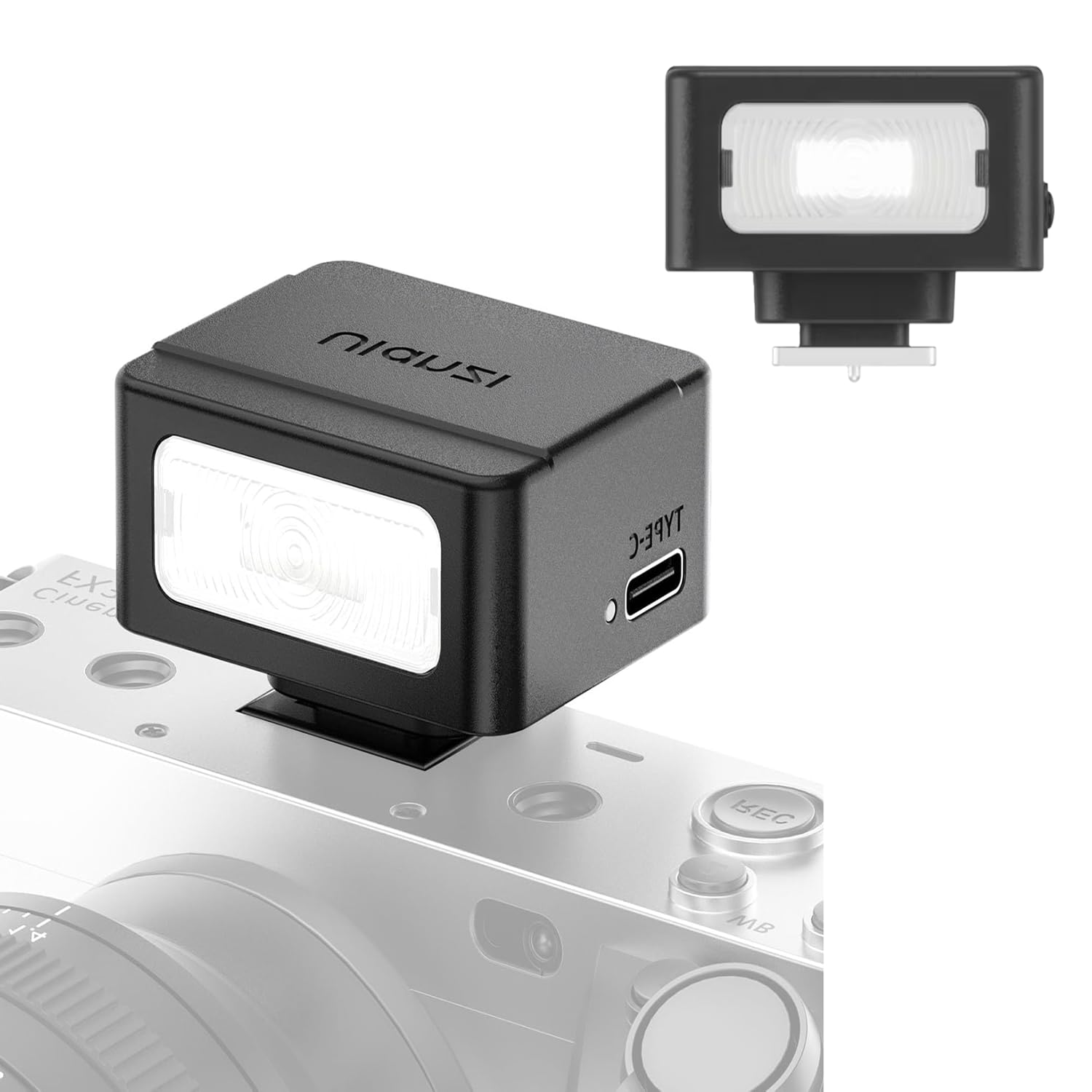 Amazon | Ulanzi L131 SL01 ミニカメラフラッシュ/フラッシュストロボ