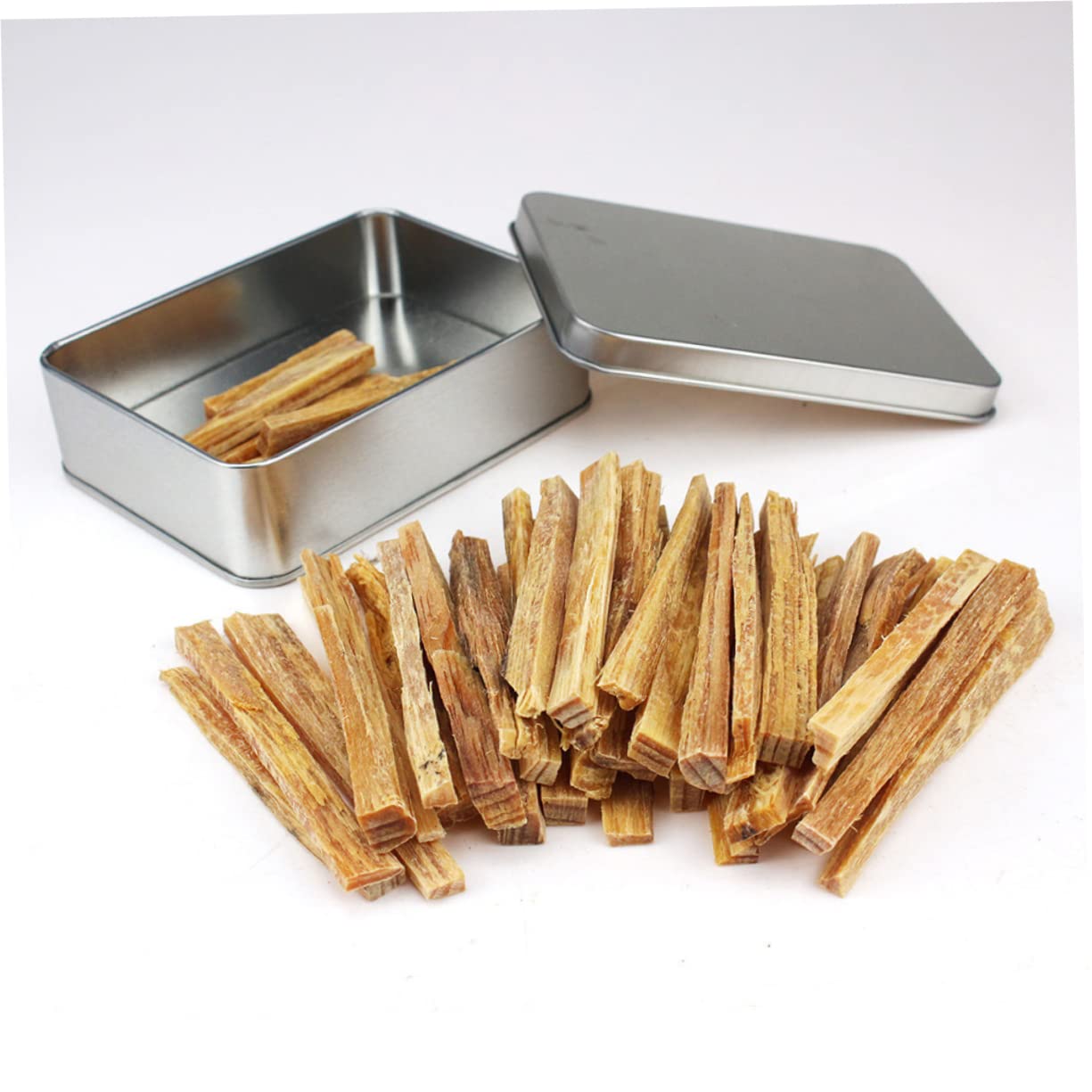 Allume-feu en Bois pour Camping, Lot de 1 Set, Bois et Fer | Léger, Adapté aux Rassemblements Familiaux, Usage Extérieur et Survie, Bâtons pour Feu en Plein Air