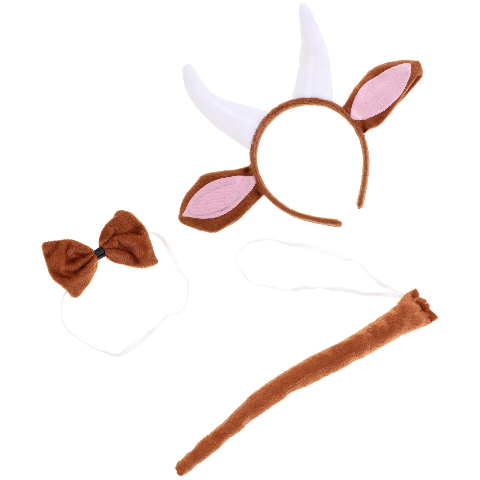 Lot De 2 Serre-Têtes Cornes De Taureau - Pour Cosplay, Halloween, Carnaval - Accessoire Fête Enfants/Adultes