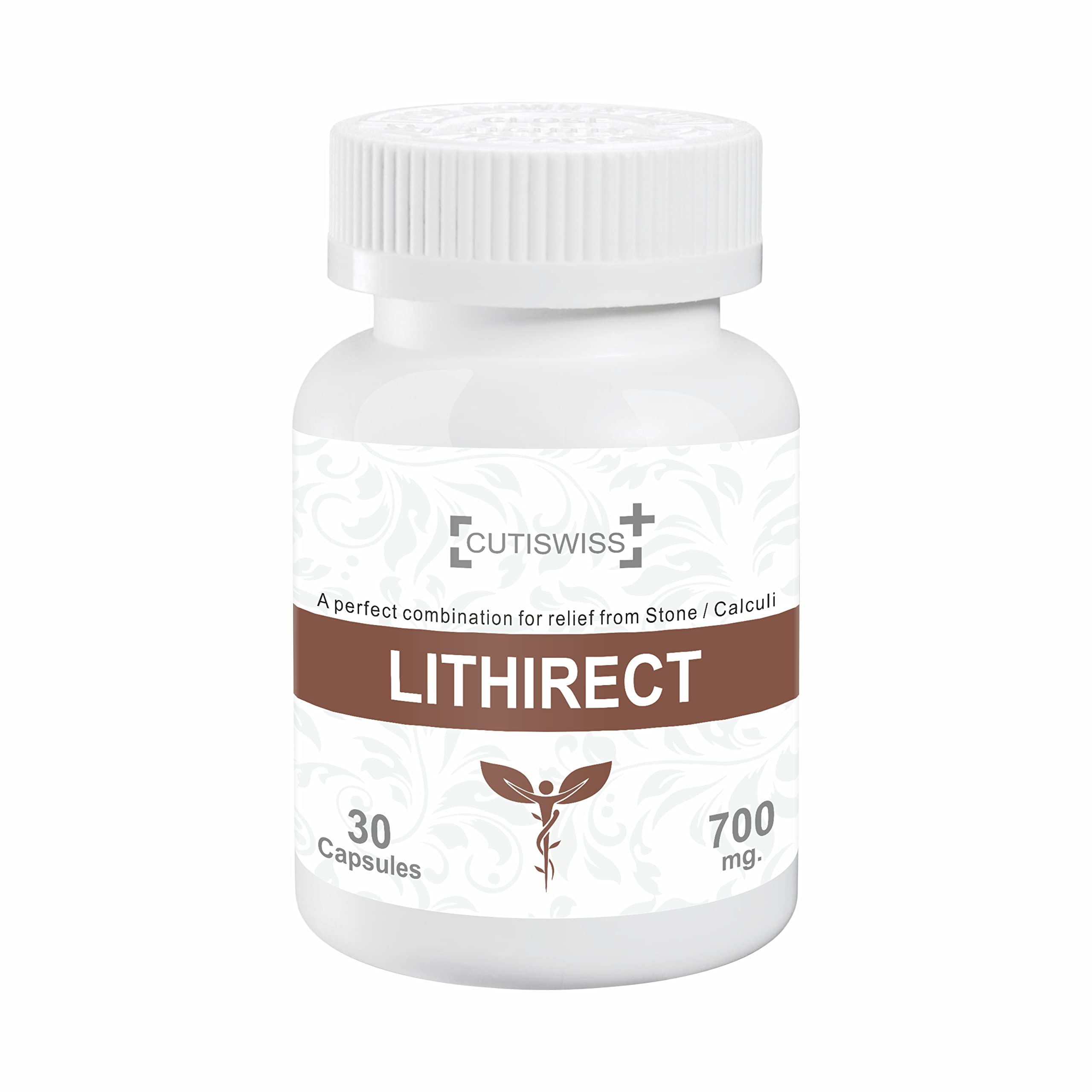 CUTISWISS LITHIRECT Stone Removal Capsule helps to dissolve the stone