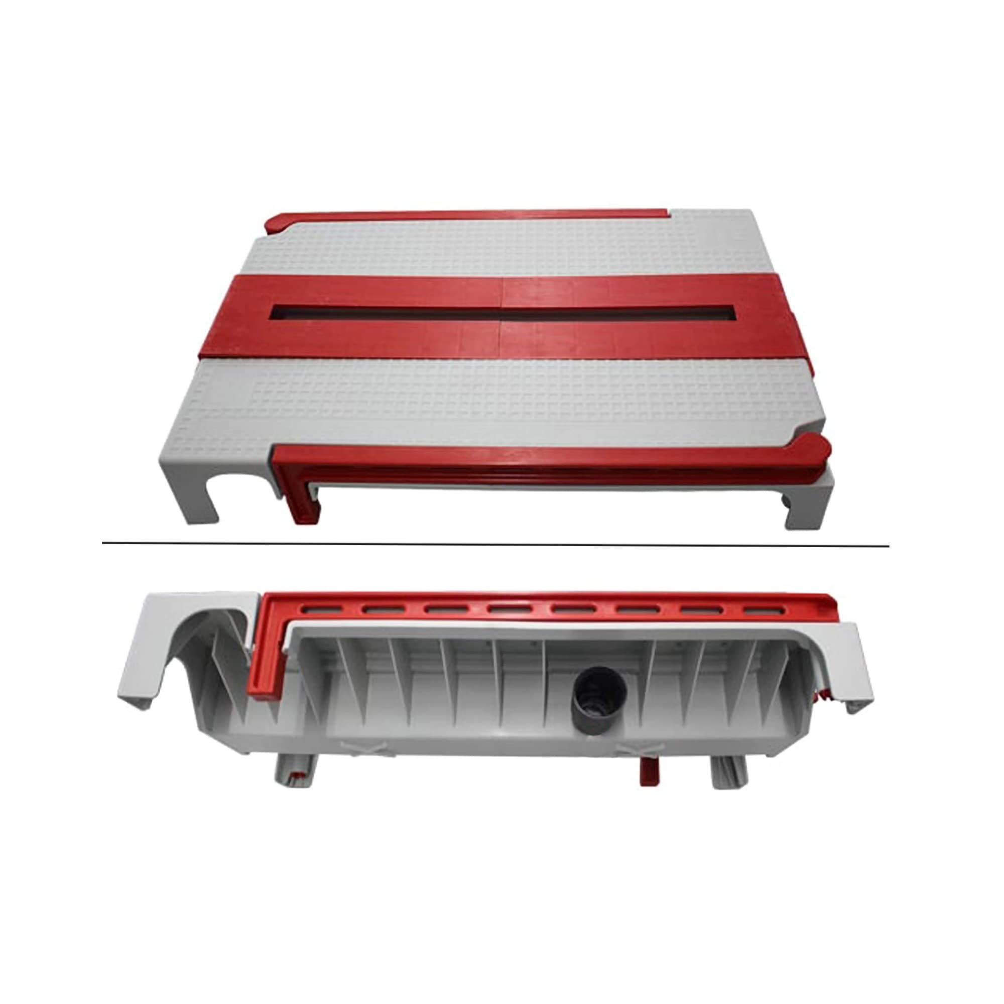 Karl Dahm Extractor de polvo Doc Dust-Free I Mesa de trabajo profesional con ayuda de extracción integrada para amoladora angular – 16180