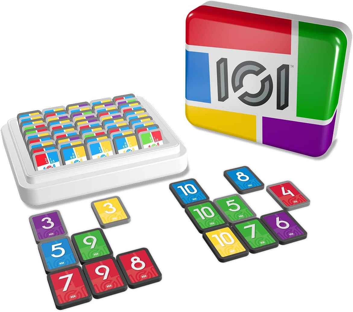 SPOT GAMES Game 101, Match, Reflection and Deduction, Family, Expert, Duel or Solo