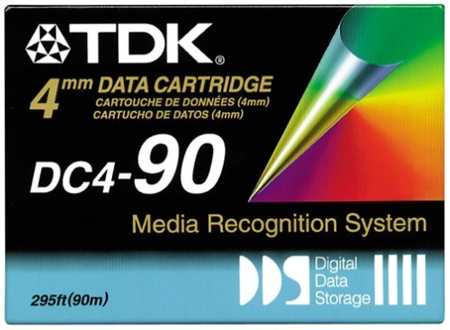 Smartbuy TDK DC4-90 4mm Data Cartridge Tape - 90m / 295ft - Media Recognition System - 1 cartridge