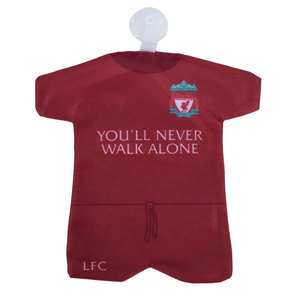 Liverpool F.c. Red/Green Liverpool Fc You´Ll Never Walk Alone Home Kit Car Mirror Decoration (One Size) ()