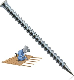 Headless screw nails, percussion type anti-lo...,