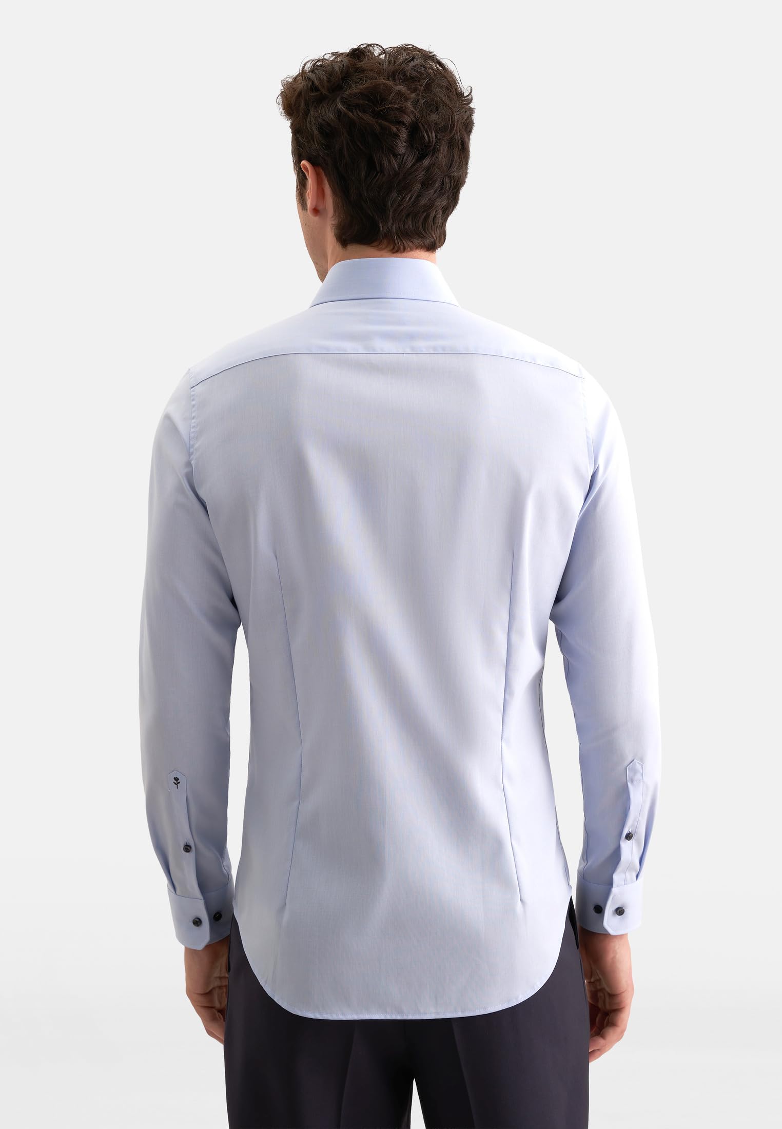 Seidensticker Shaped Fit Manica Lunga 1.29369 Camicie Uomo (Pacco da 1)