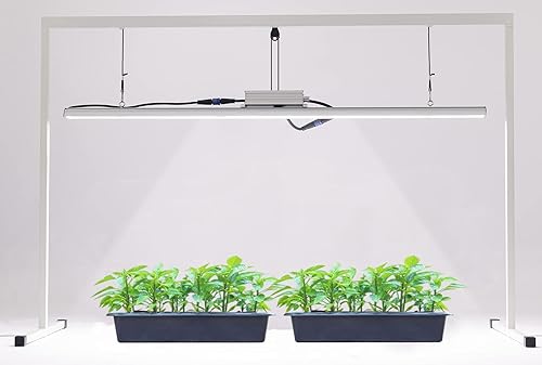 Soporte de lámpara LED para cultivo de plantas de semillero, germinación de plantas y crecimiento de flores, espectro completo CRI 90+ luz blanca