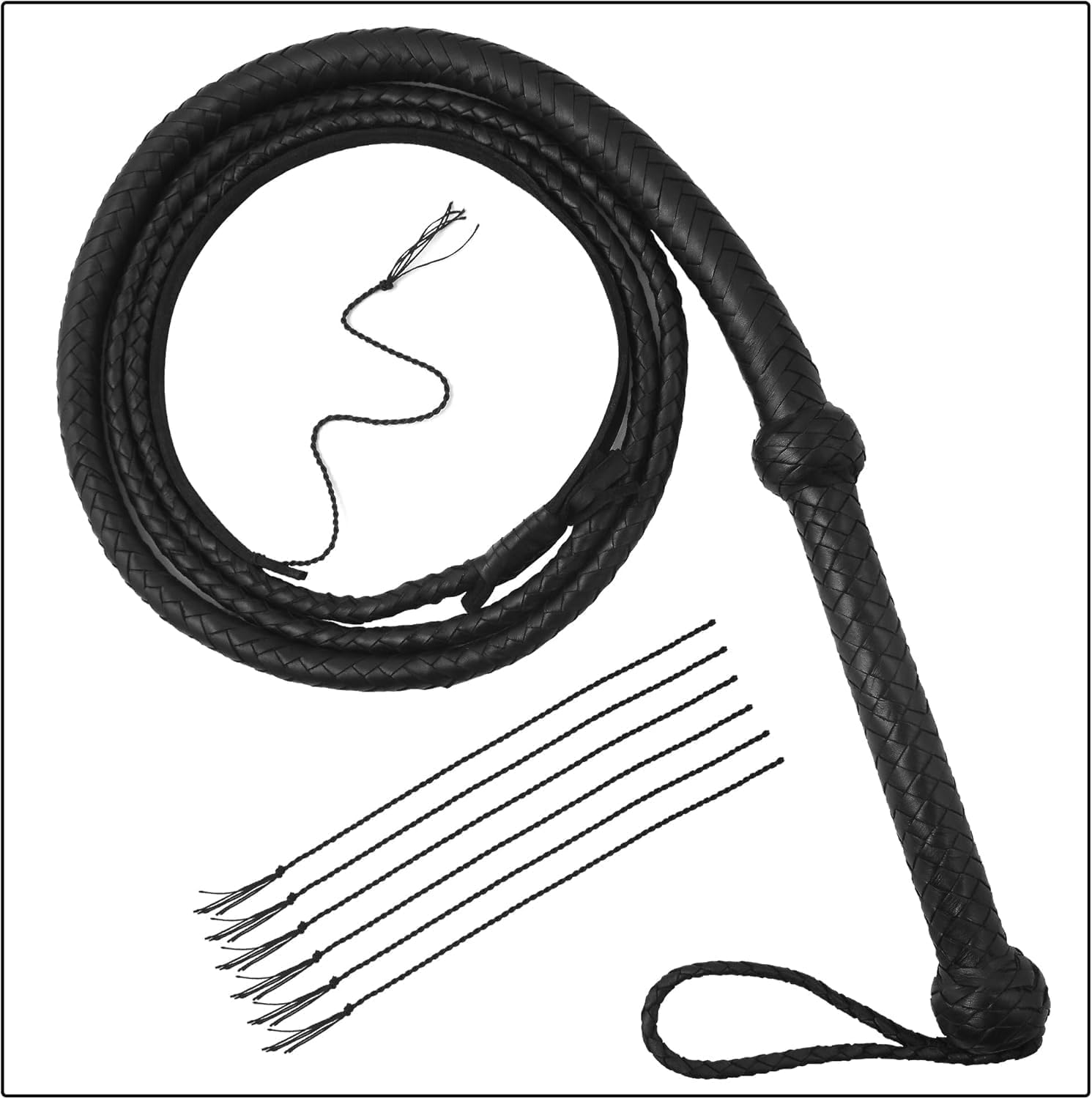 Whip Rope Built India Jones Whip 6ft Leather Bullwhip - Indiana Jones Style Rope-Core ...