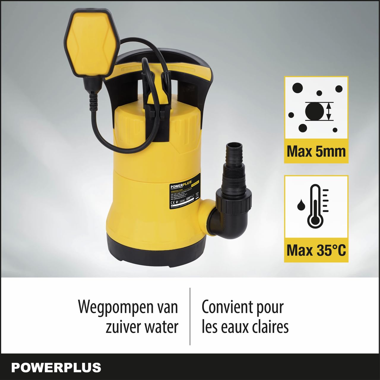 Powerplus POWXG9504 - Bomba sumergible 250 W