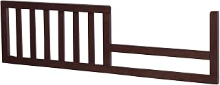 Toddler Bed Safety Guard Rail for Sorelle Convertible Cribs - Solid Wood Rail for Convertible Crib to Toddler Bed Conversion - Safety Bed Rail for Children (Model #148, Espresso)