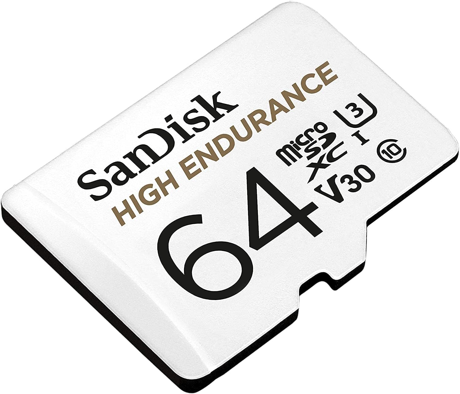 SanDisk SDSQQNR-064G-GN6IA Carte mémoire micro SD haute endurance compatible avec Wyze Cam v3 Pro, Wyze Cam Outdoor v2 Smart Camera (SDSQQNR-064G-GN6IA) avec 1 lecteur de carte micro SDHC et SD