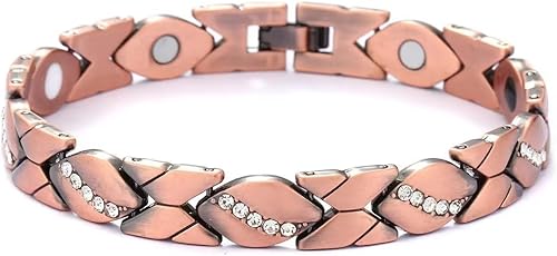 Miniatura 4 de Pulseras de cobre para hombres y mujeres amor corazón pulsera ajustable joyería regalos
