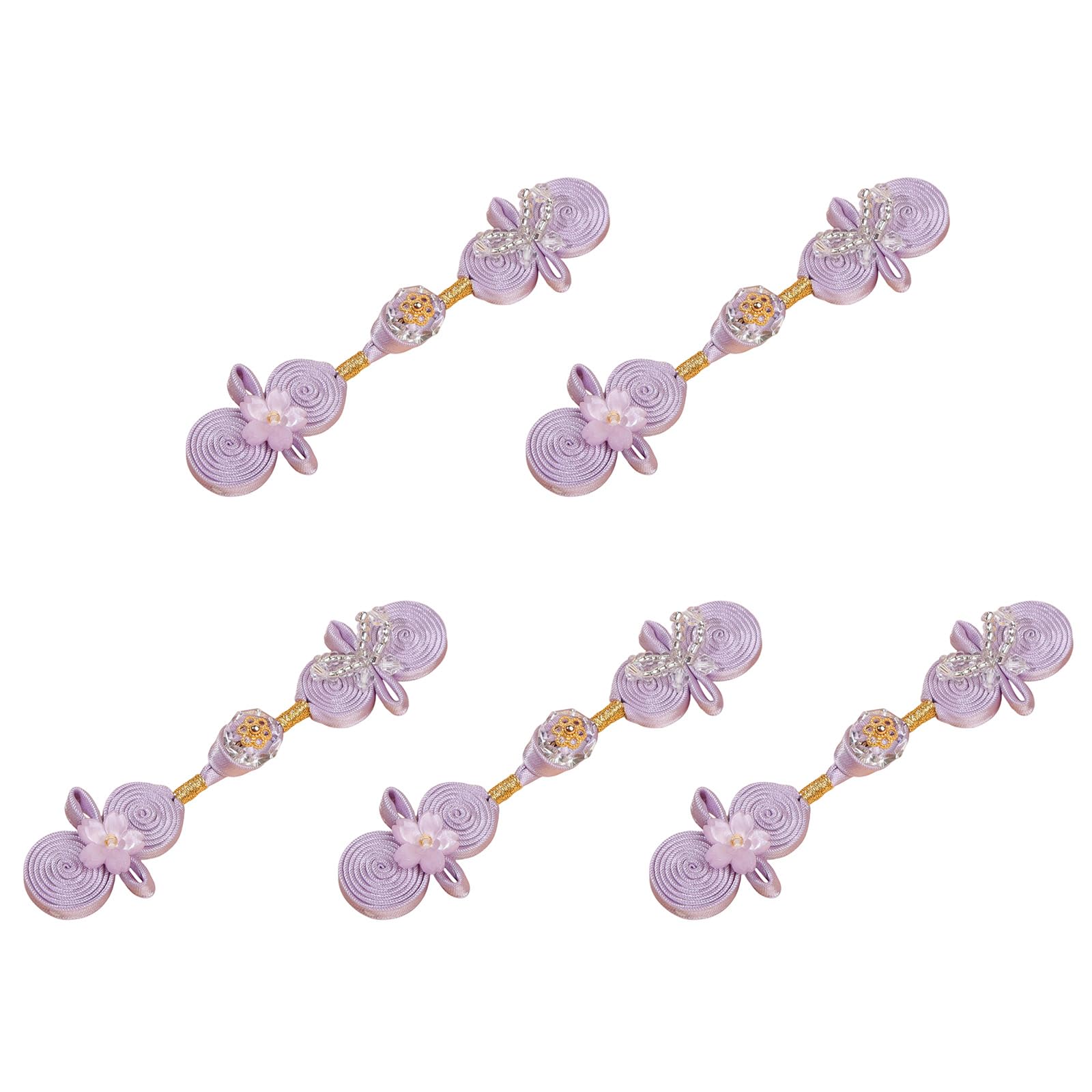 TFAOYS Decorative Satins Knot Buttons for Chinese Clothing and Sewing Projects Traditional Costume Embellishments