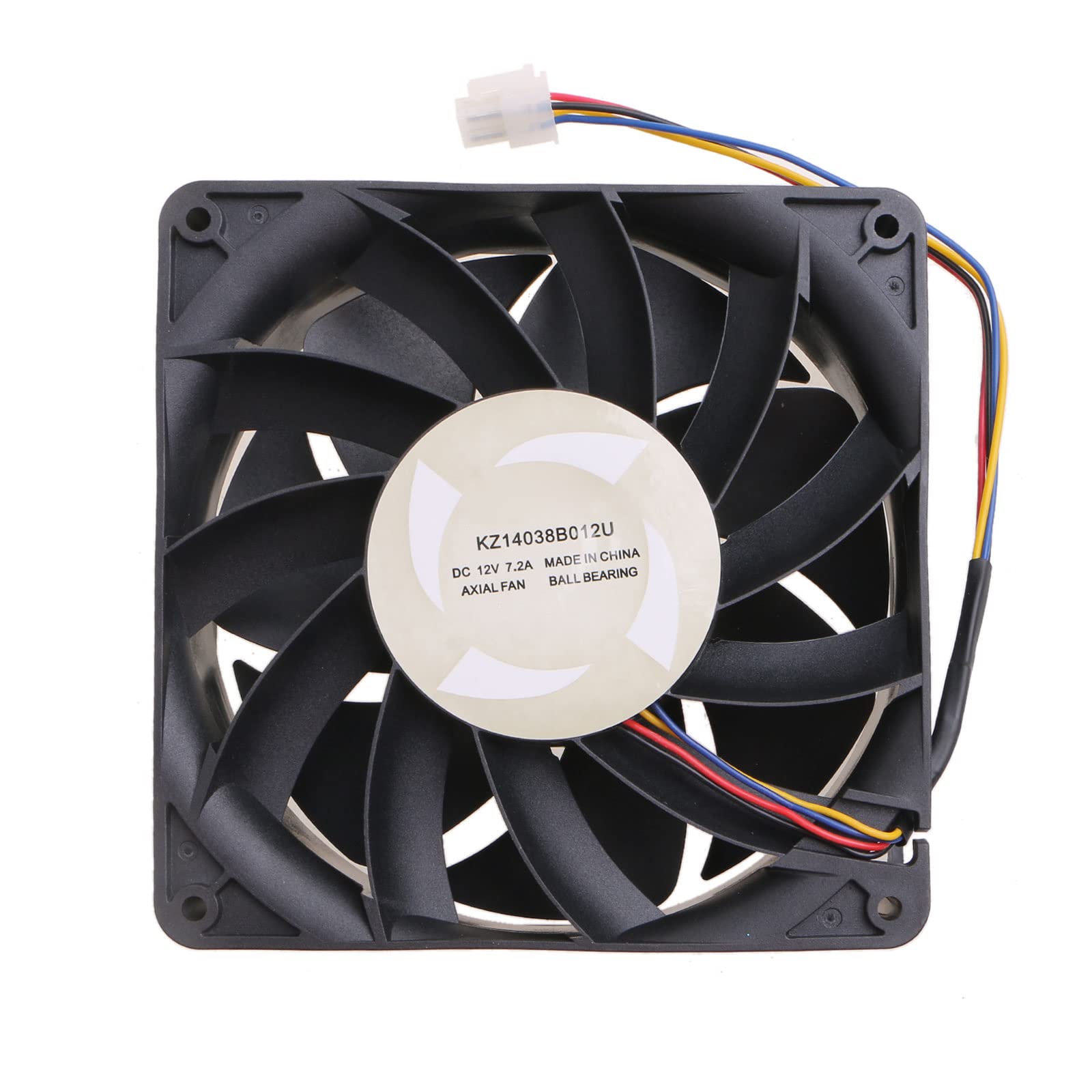 Ljmyy Cooling Fan 4 Pin KZ14038B012U for 12V 7.2A 14 for cm M20S M21S Industrial Fan