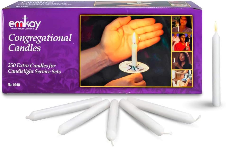 Congregational Candles (250 Pack)
