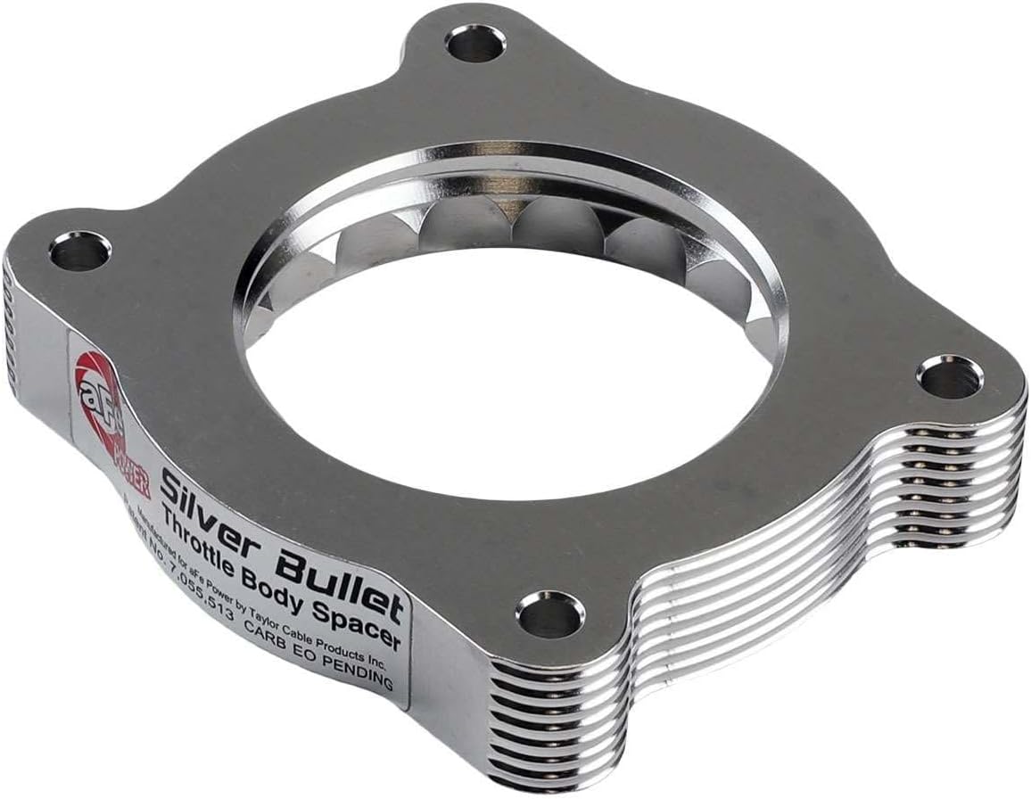 aFe Power Silver Bullet Throttle Body Spacer Kit GM Trucks 1500 07-13 V6-4.3L #46-34019