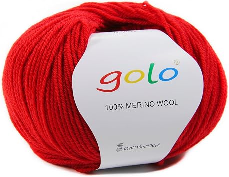 golo Cashmere Yarn for Hand Knitting - 50g / 126 yd - Ultra Soft Luxury Cashmere Premium Hand-Knitting