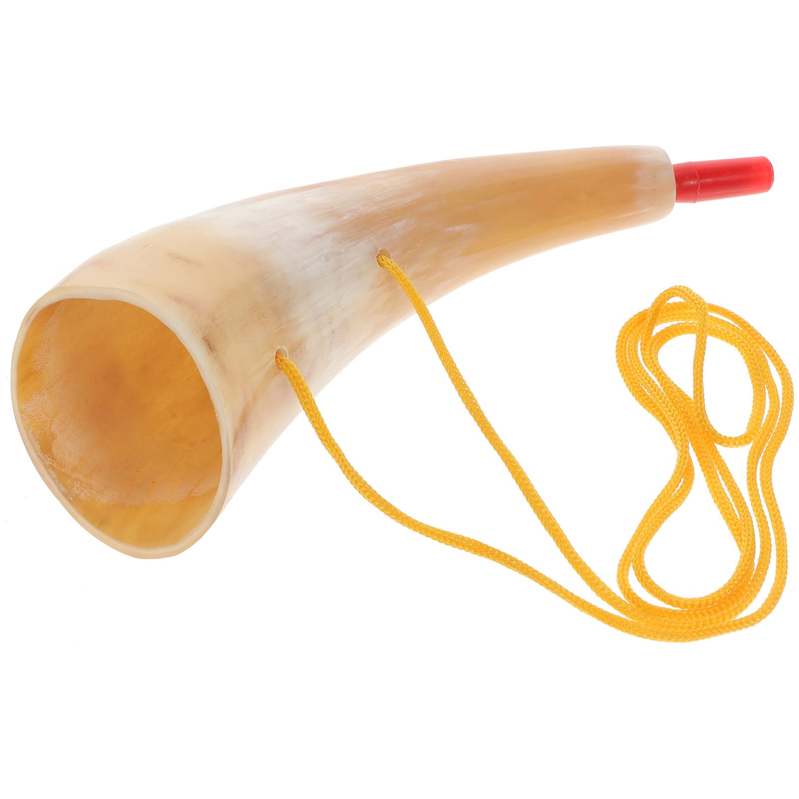 Yardwe Viking Blow Horn with Neck Strap, Random Color, Clear Loud Sound, Viking Horn Instrument for Party Noise Maker
