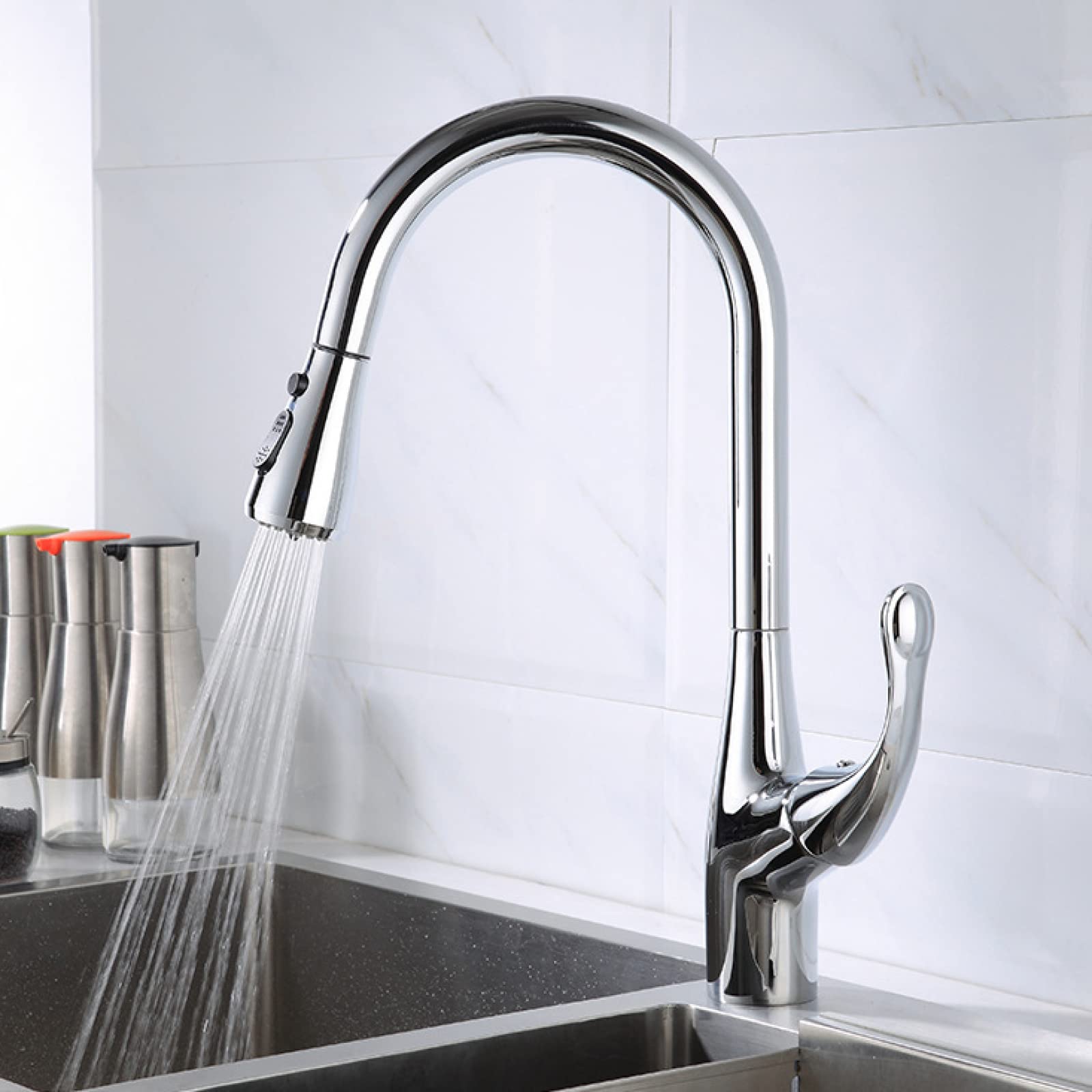 Grifo de fregadero de cocina giratorio 360 para familias y amantes de la cocina