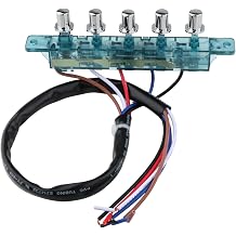 Range Hood Pushbutton Switch Control Board Type Key Board for Panel Replacement Suitable for Home Appliance Repair 12cm
