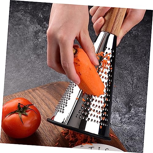 Rallador cónico vertical de acero inoxidable con mango miniatura 7