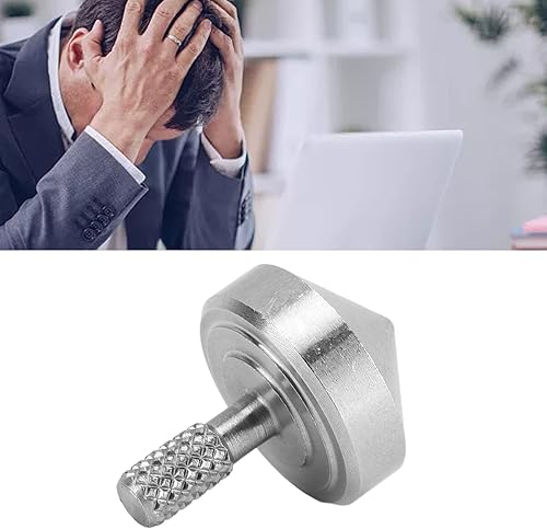 Miniatura 6 de Juguete giratorio para ansiedad, giroscopio giratorio portátil, para oficina, alivio de ansiedad, TDAH, giroscopio giratorio, giroscopio de metal