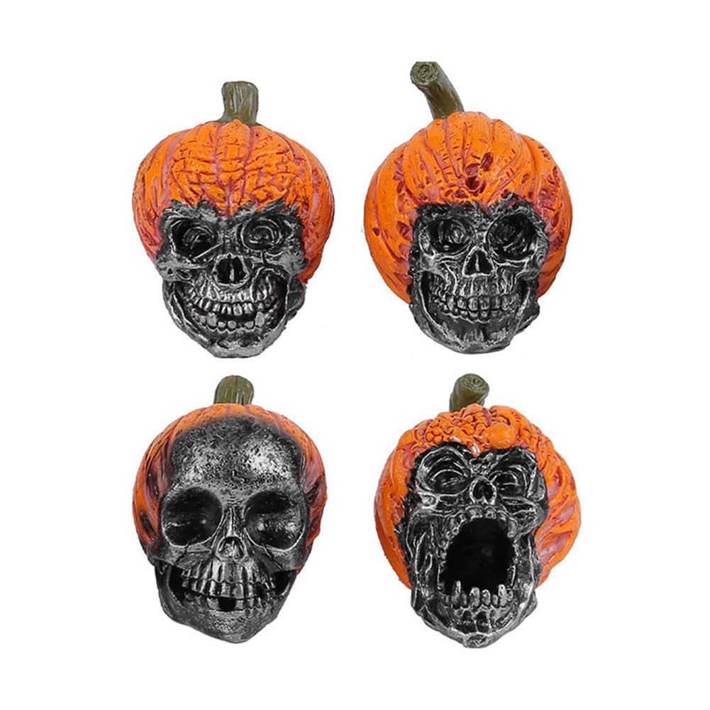 Crâne en résine Halloween artisanat de qualité supérieure pour buffet
